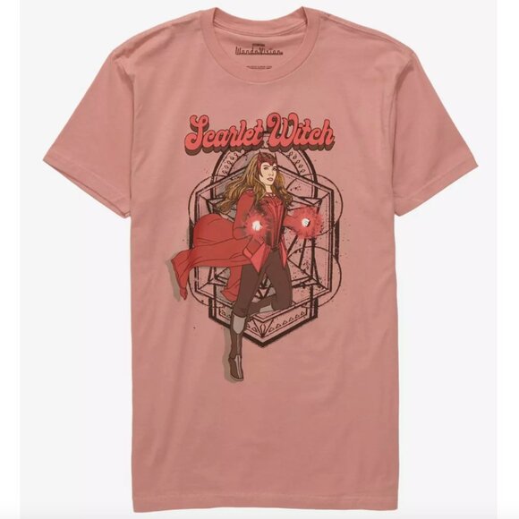 Marvel WandaVision Scarlet Witch Retro Women's T-Shirt, M NWT - Picture 1 of 5